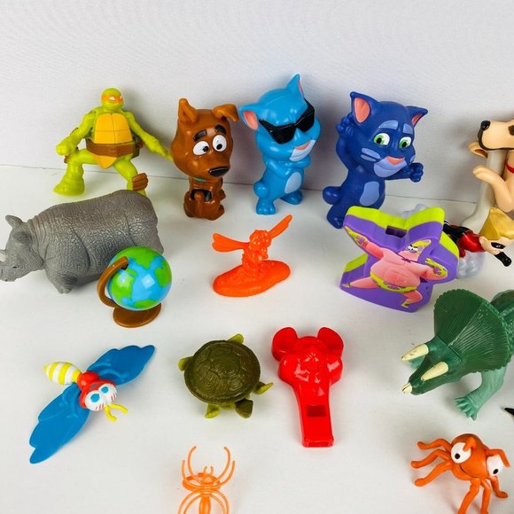 McDonalds Burger King Meal Toy Lot Misc Tom Marmaduke Pretend Play Kids Toys - Picture 2 of 9